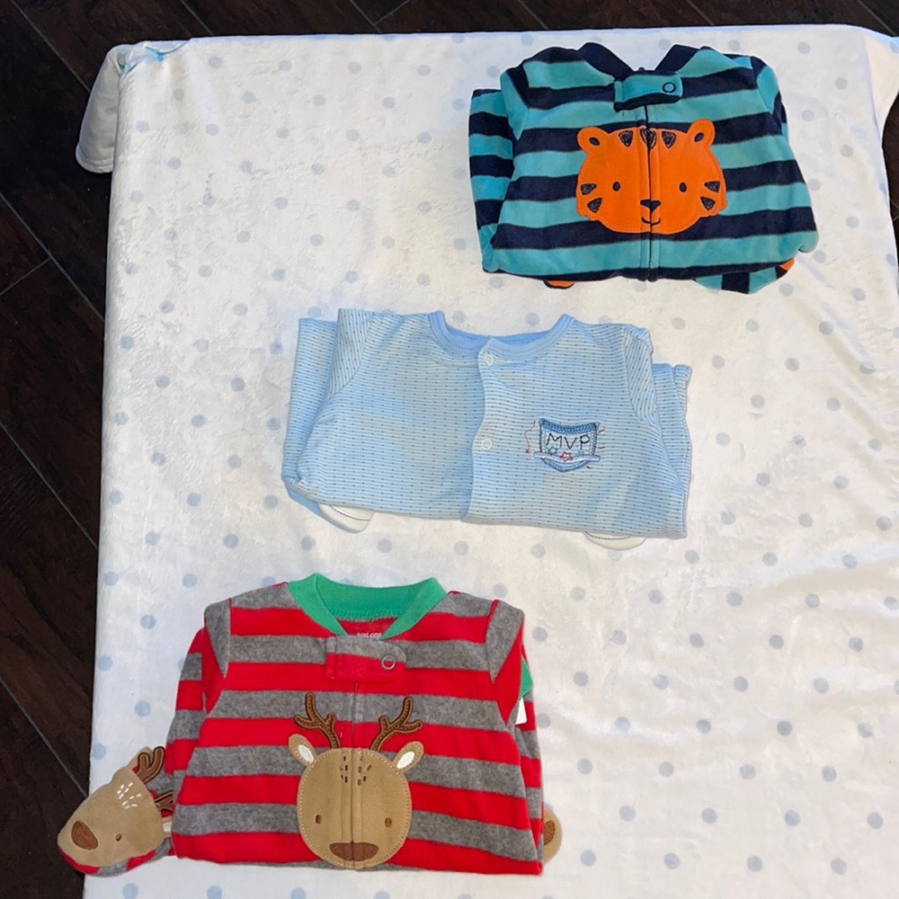 3 Months, Footed Pjs